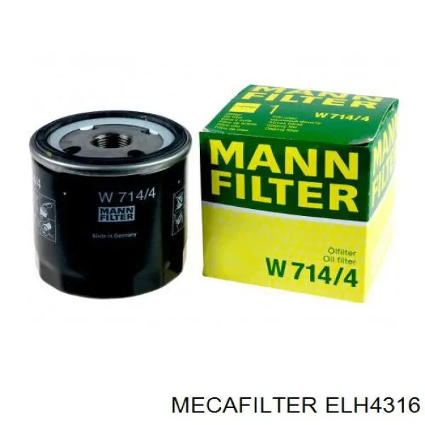Фильтр масла Mecafilter ELH4316