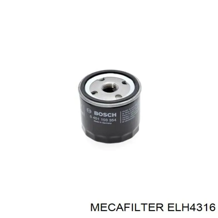 Фильтр очистки масла центробежный Mecafilter ELH4316 цена, от 4.05 USD