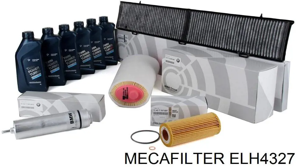 ELH4327 Mecafilter Масляный фильтр двигателя