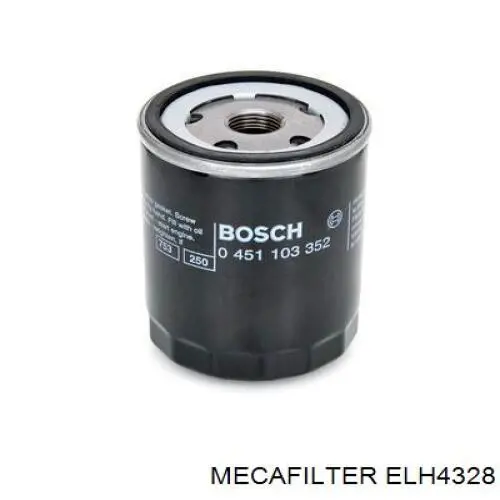 Filtro de aceite ELH4328 Mecafilter