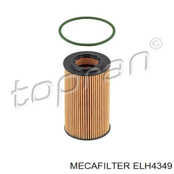 ELH4349 Mecafilter Масляный фильтр двигателя