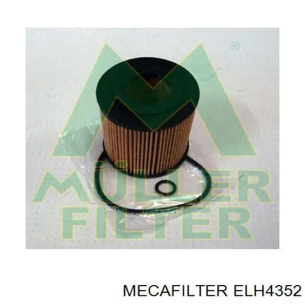 ELH4352 Mecafilter Масляный фильтр двигателя