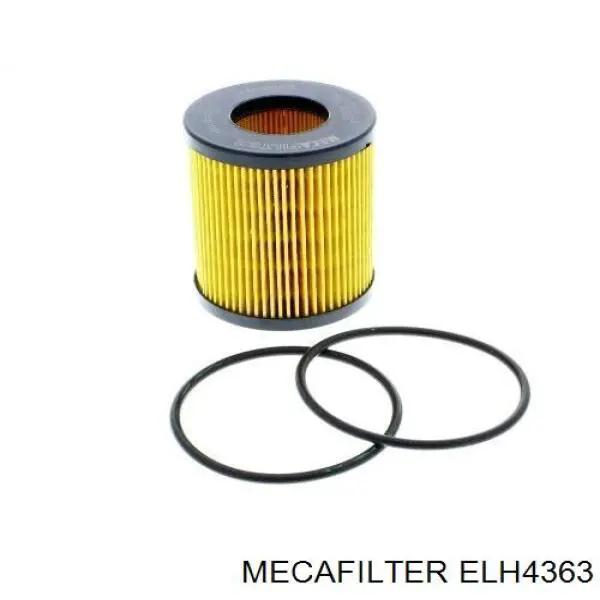 Масляный фильтр ELH4363 Mecafilter