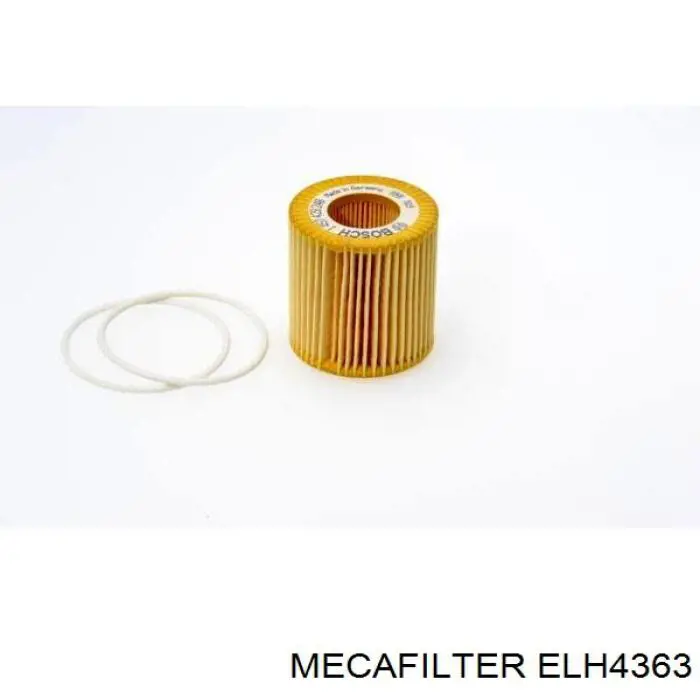 Filtro de aceite ELH4363 Mecafilter