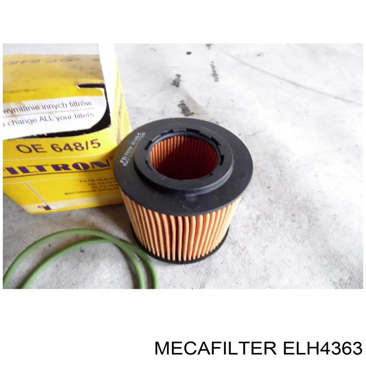 Масляный фильтр ELH4363 Mecafilter