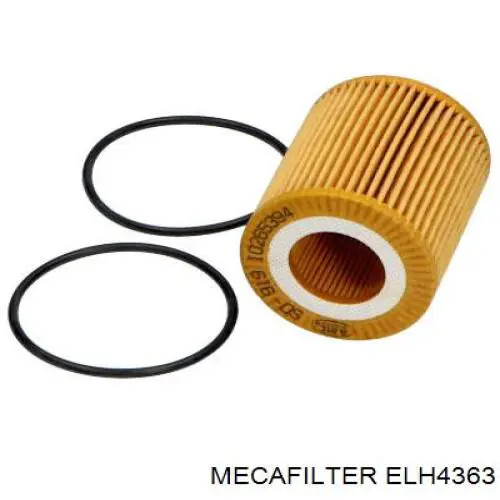 ELH4363 Mecafilter Масляный фильтр двигателя