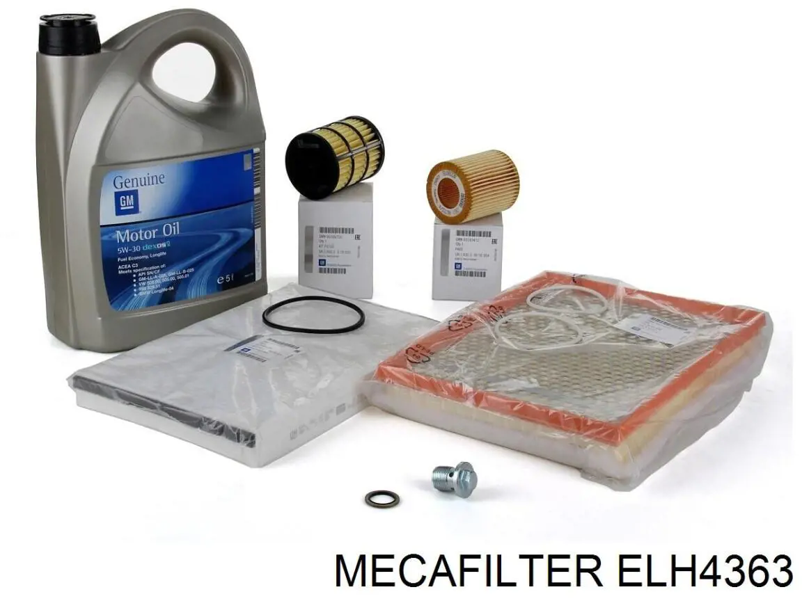 Купить ELH4363 Mecafilter Фильтр центробежный очистки масла