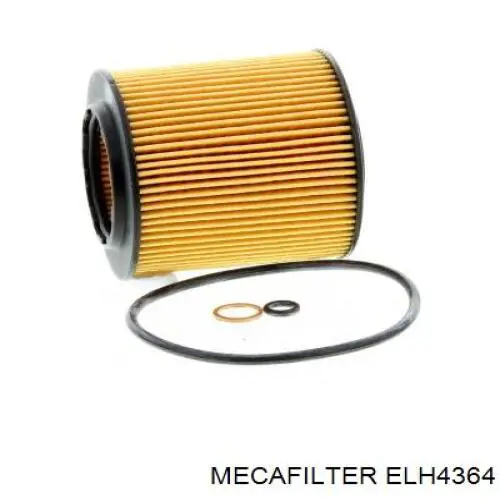 Filtro de aceite ELH4364 Mecafilter