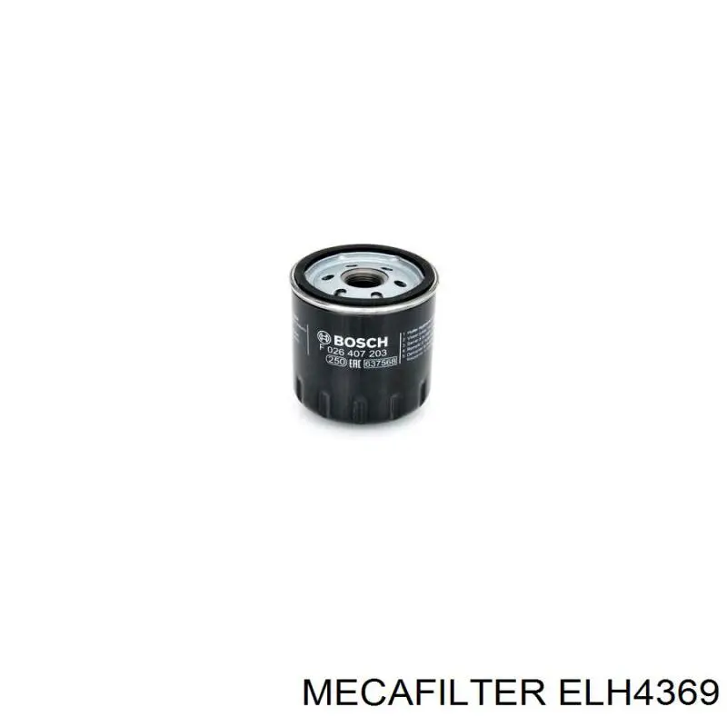 ELH4369 Mecafilter Масляный фильтр двигателя
