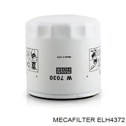 Купить ELH4372 Mecafilter Фильтр центробежный очистки масла