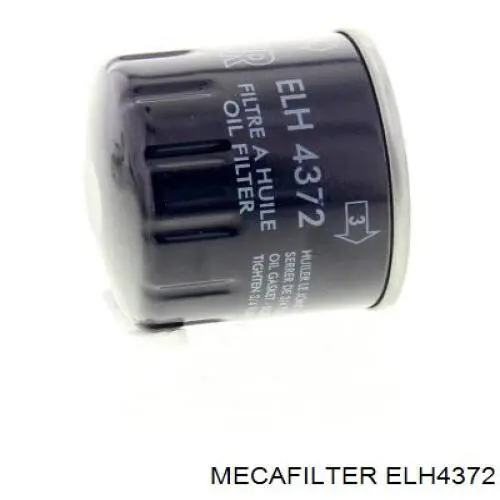 Filtro de aceite ELH4372 Mecafilter