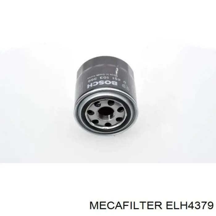 ELH4379 Mecafilter Масляный фильтр двигателя