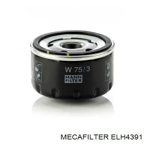 Масляный фильтр ELH4391 Mecafilter
