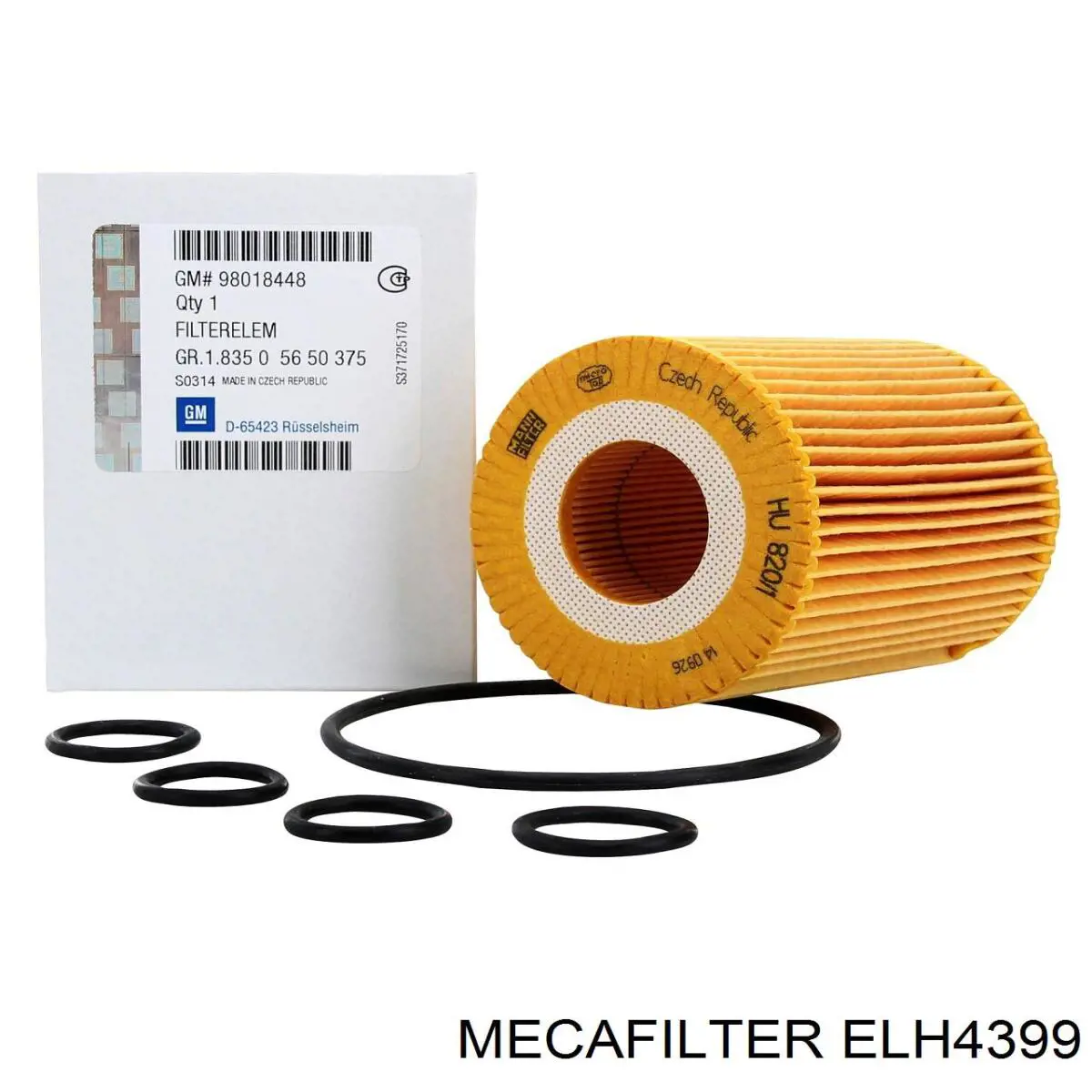 Купить ELH4399 Mecafilter Фильтр центробежный очистки масла