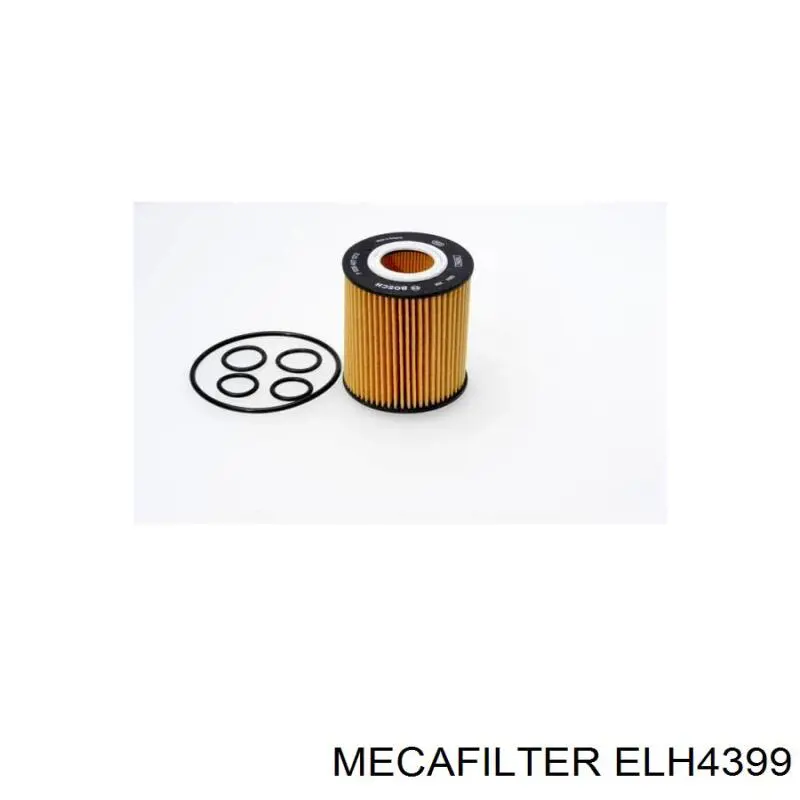 ELH4399 Mecafilter Масляный фильтр двигателя
