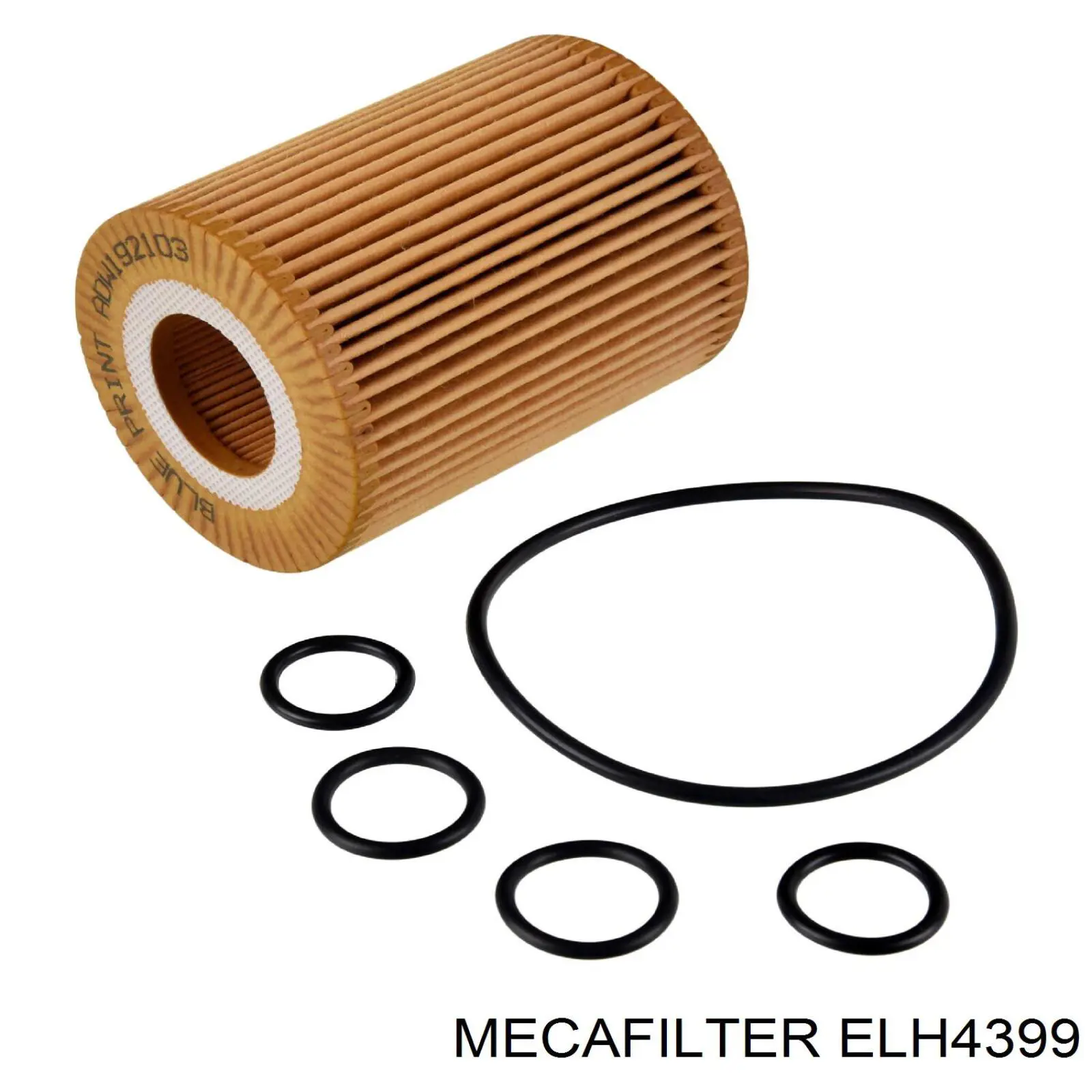 Filtro de aceite ELH4399 Mecafilter