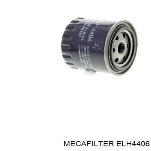 Filtro de aceite ELH4406 Mecafilter