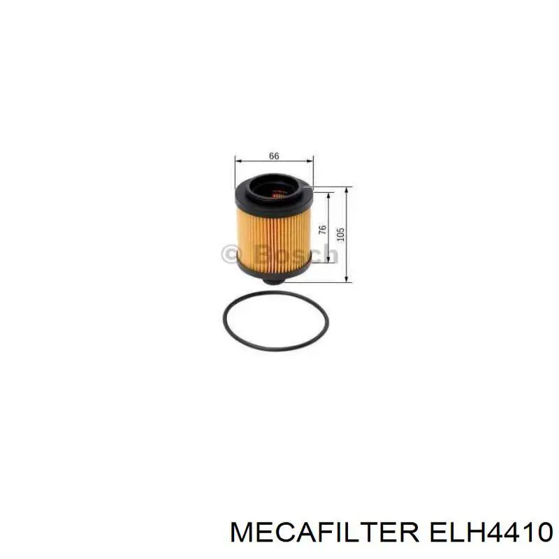 ELH4410 Mecafilter Масляный фильтр двигателя