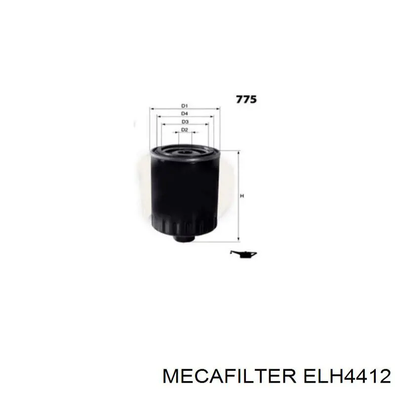 ELH4412 Mecafilter масляный фильтр