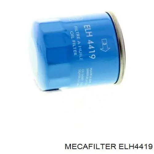 Filtro de aceite ELH4419 Mecafilter