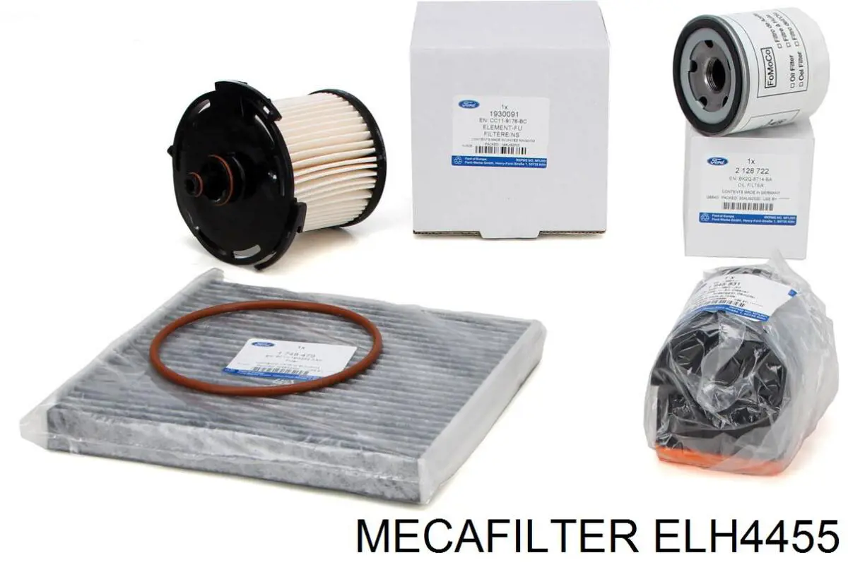 ELH4455 Mecafilter Масляный фильтр двигателя