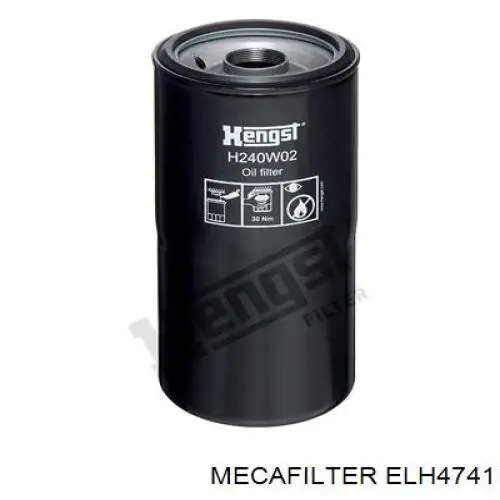 Масляный фильтр ELH4741 Mecafilter