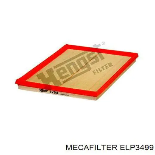 Filtro de aire ELP3499 Mecafilter