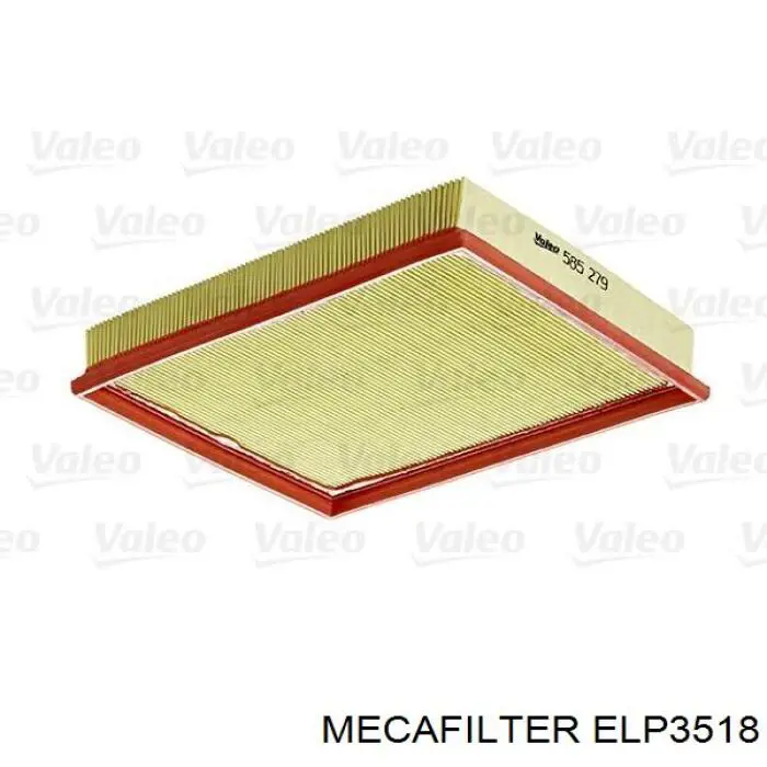 ELP3518 Mecafilter Воздушный фильтр двигателя