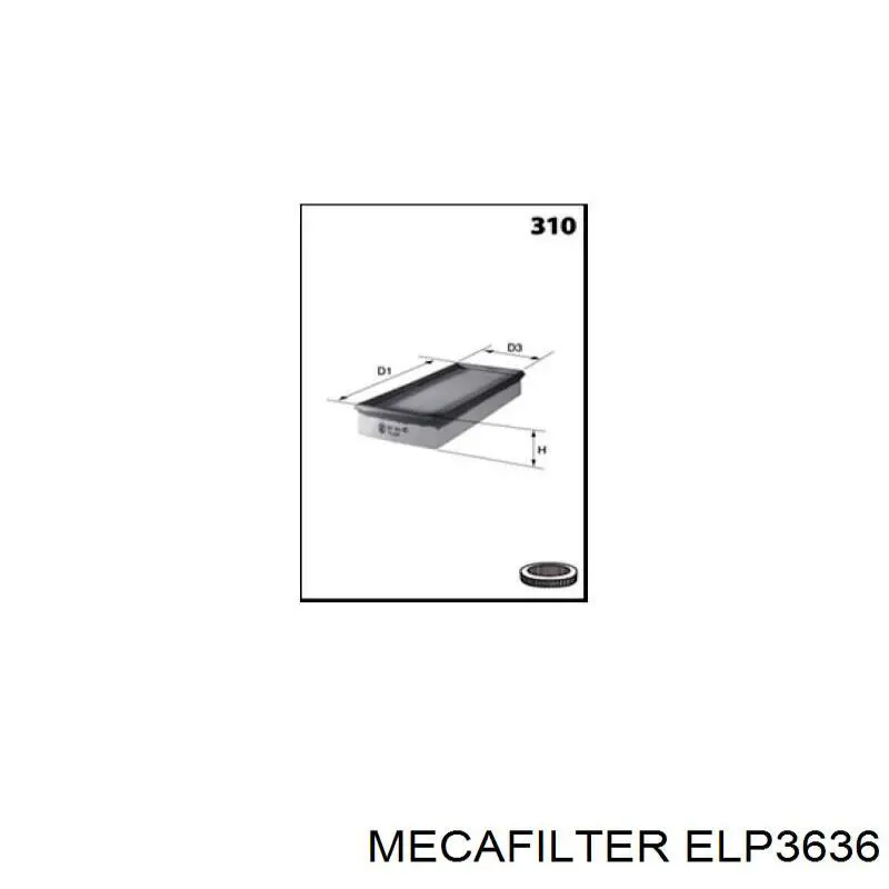 ELP3636 Mecafilter