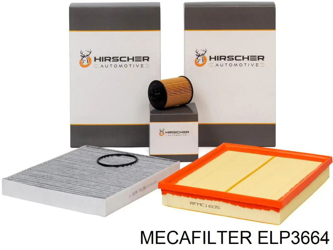 Купить ELP3664 Mecafilter Автомобильный фильтр воздуха