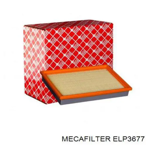 ELP3677 Mecafilter Воздушный фильтр двигателя