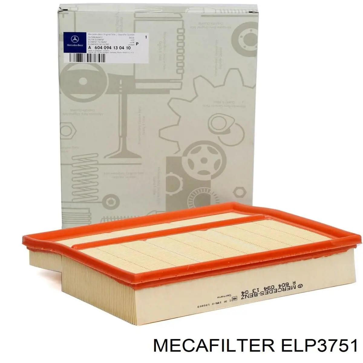 Элемент воздушного фильтра Mecafilter ELP3751 цена, от 5.79 USD