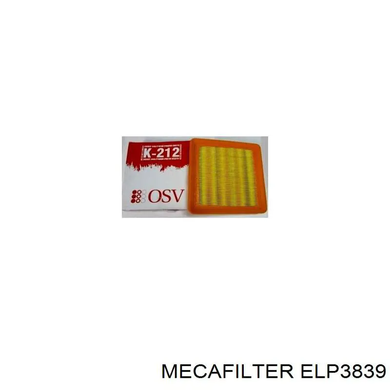 Купить ELP3839 Mecafilter Автомобильный фильтр воздуха