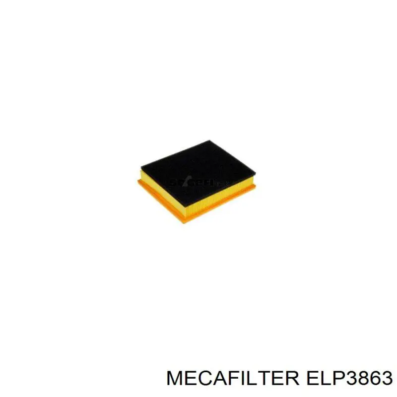 Элемент воздушного фильтра Mecafilter ELP3863 цена, от 9.16 USD