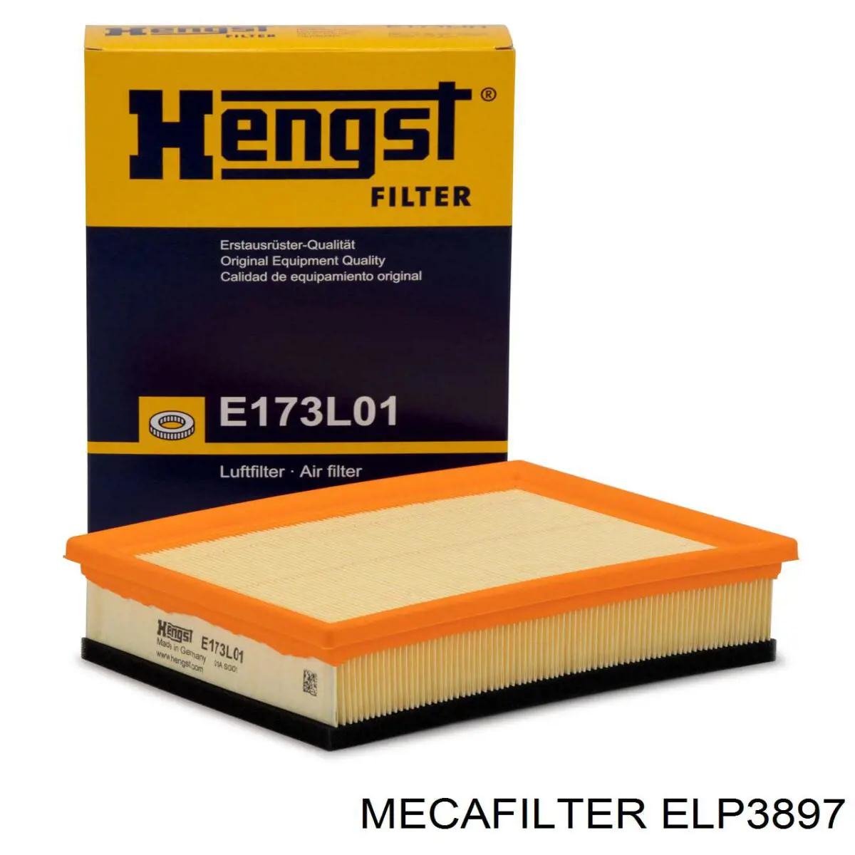 Воздушный фильтр ELP3897 Mecafilter