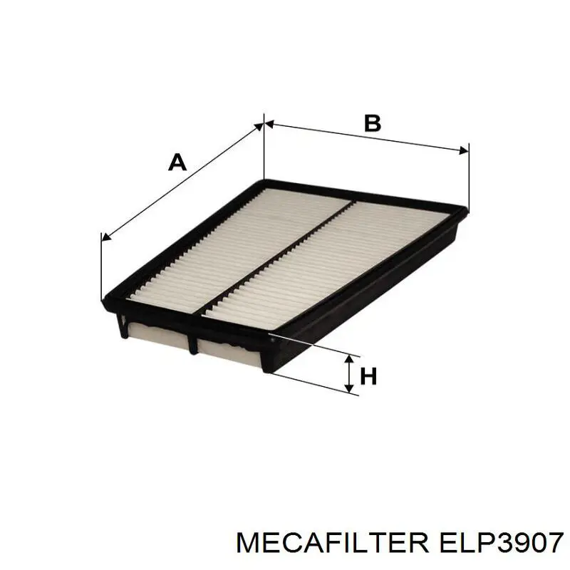 Filtro de aire ELP3907 Mecafilter