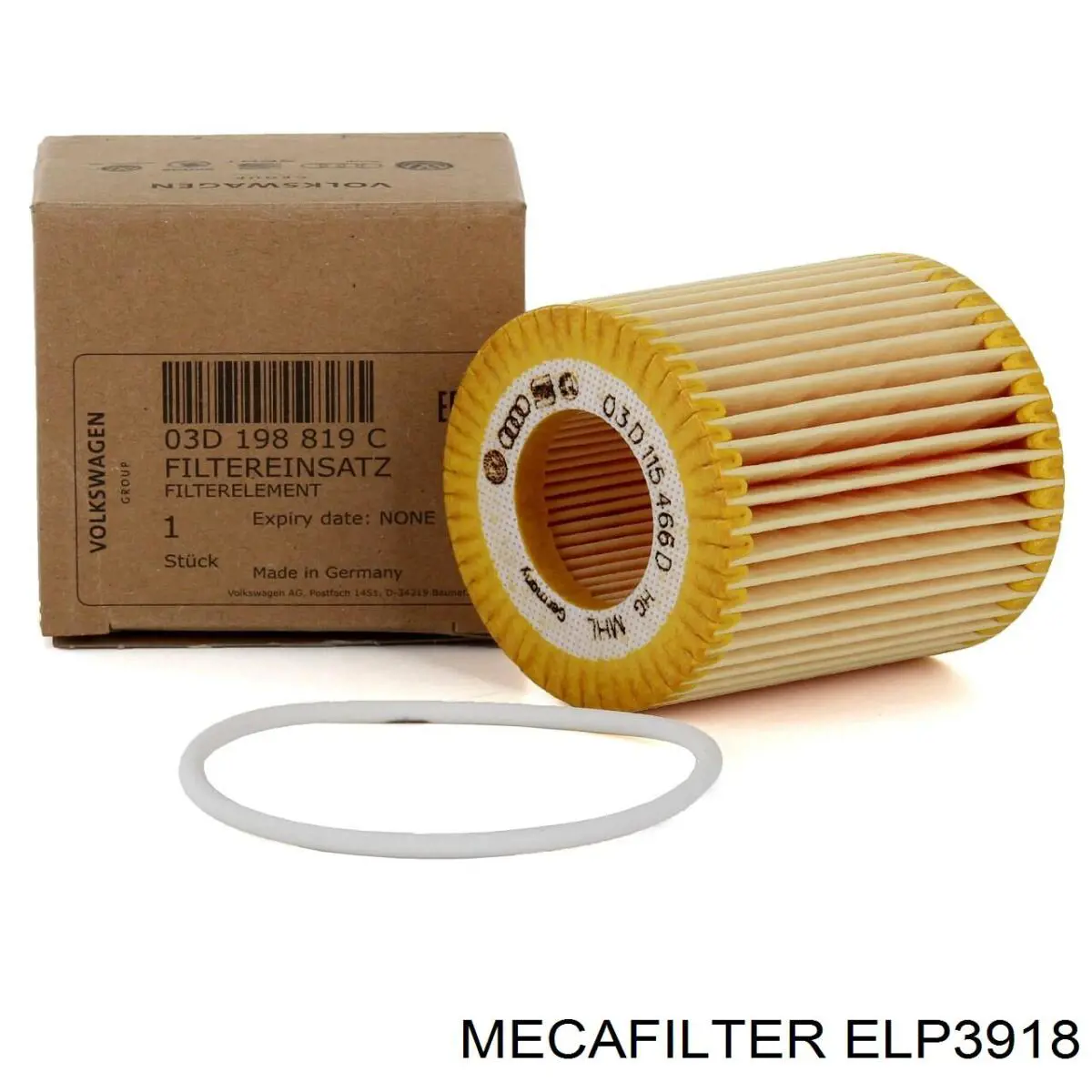 ELP3918 Mecafilter Воздушный фильтр двигателя