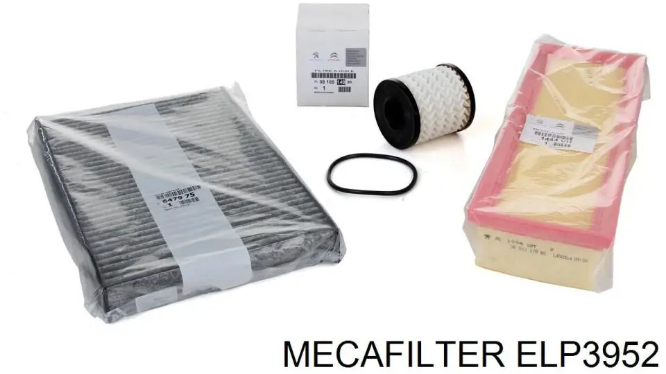 Элемент воздушного фильтра Mecafilter ELP3952 цена, от 4.65 USD