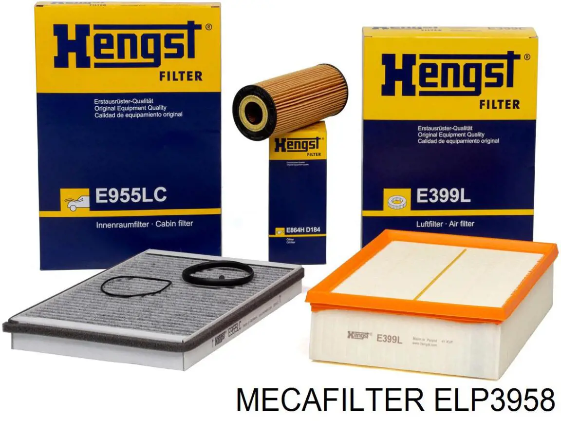 Фильтр воздушный Mecafilter ELP3958