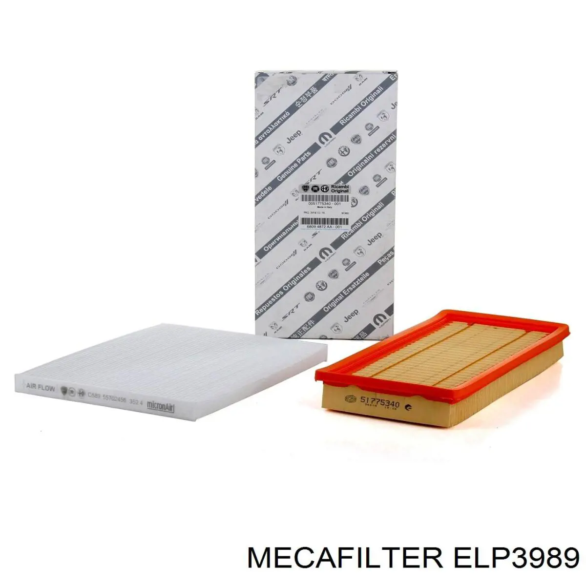 Купить ELP3989 Mecafilter Автомобильный фильтр воздуха