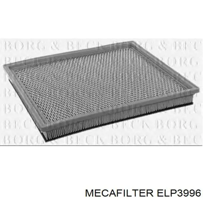 ELP3996 Mecafilter Воздушный фильтр двигателя