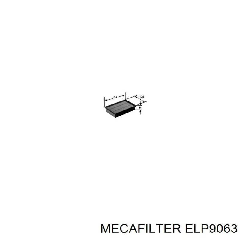 Купить ELP9063 Mecafilter Автомобильный фильтр воздуха