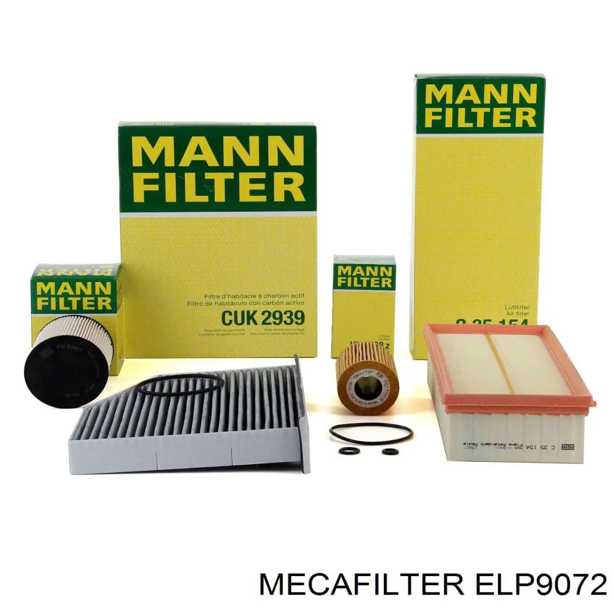 Элемент воздушного фильтра Mecafilter ELP9072 цена, от 6.62 USD