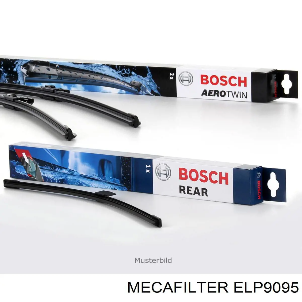 ELP9095 Mecafilter Воздушный фильтр двигателя