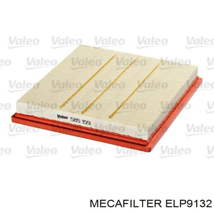 ELP9132 Mecafilter Воздушный фильтр двигателя