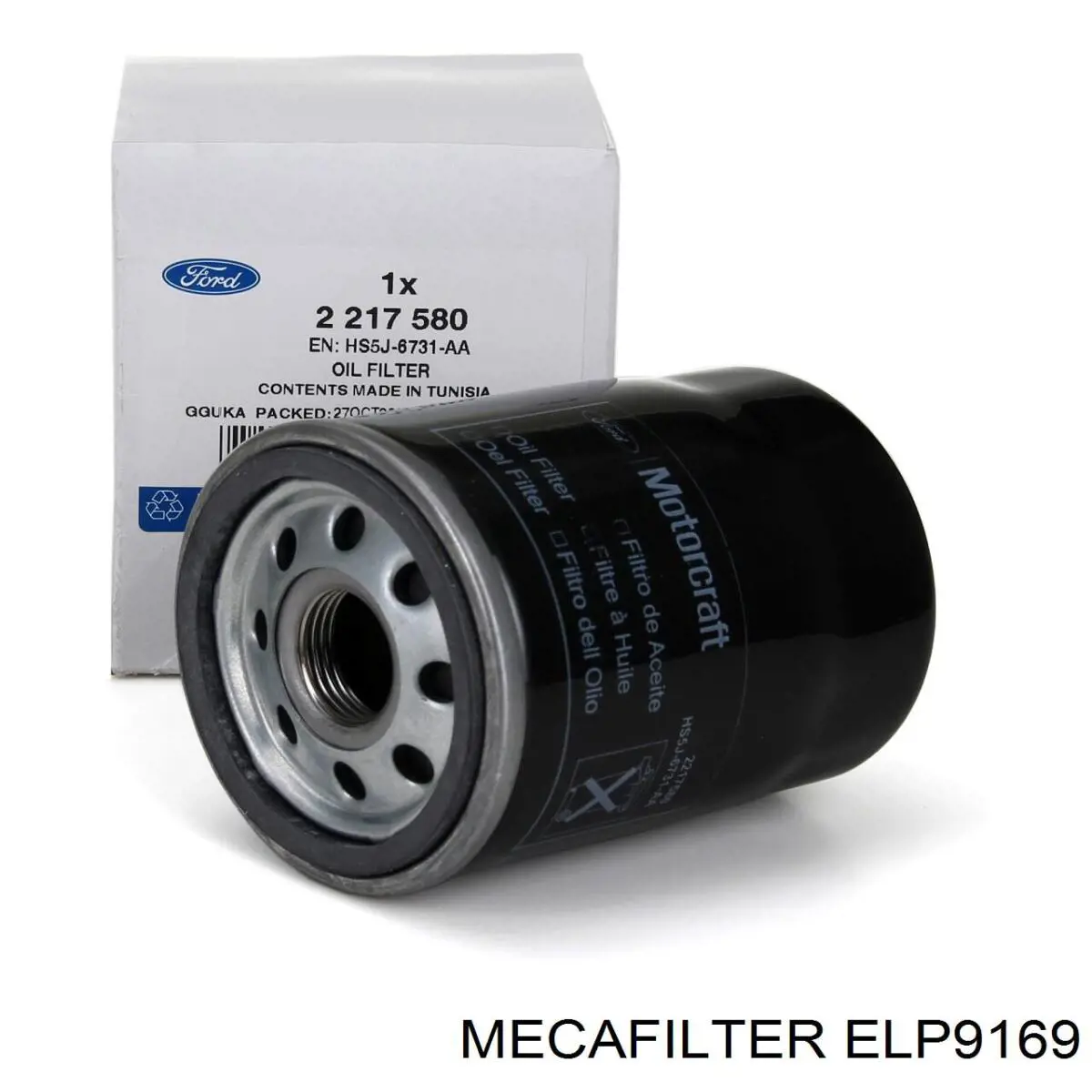 Купить ELP9169 Mecafilter Автомобильный фильтр воздуха