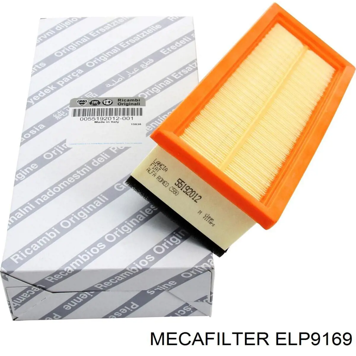 Элемент воздушного фильтра Mecafilter ELP9169 цена, от 3.95 USD