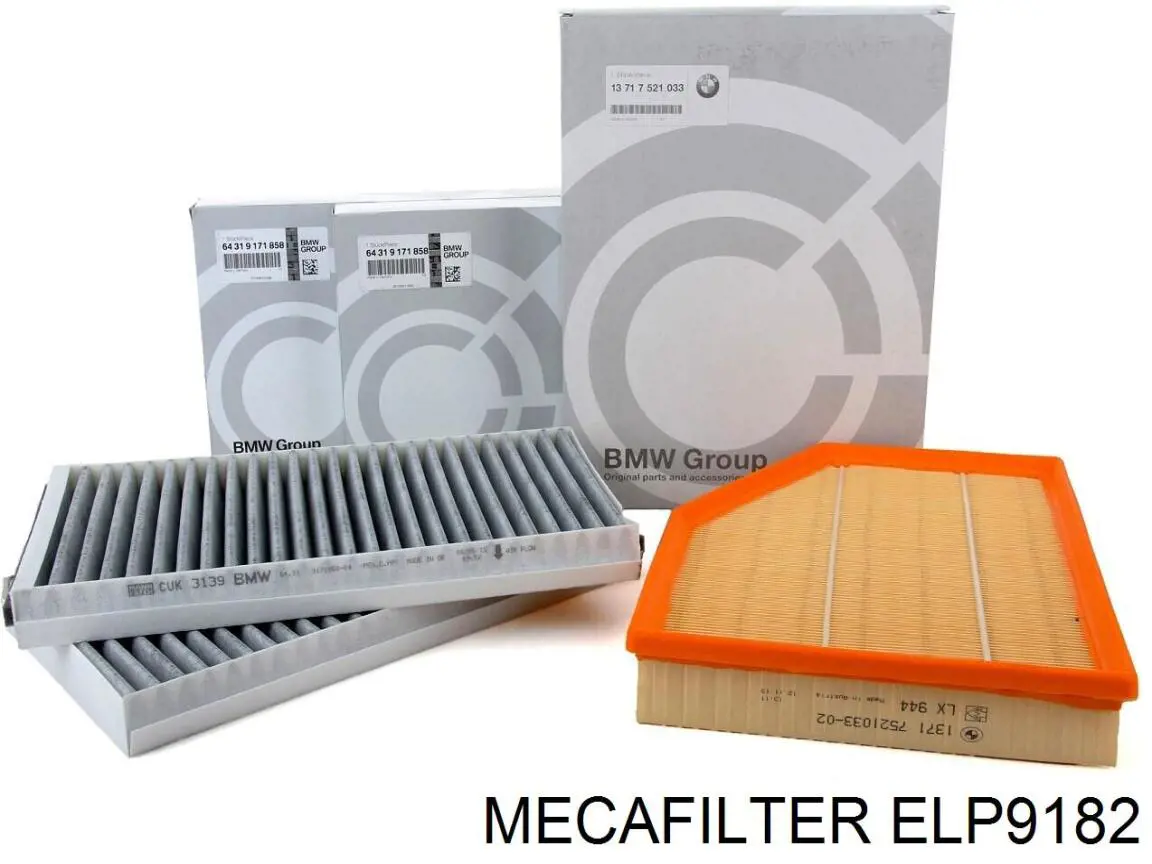 Купить ELP9182 Mecafilter Автомобильный фильтр воздуха
