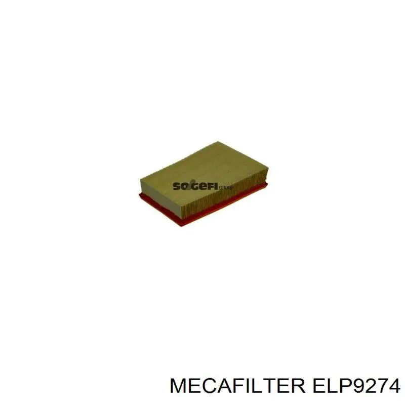 Элемент воздушного фильтра Mecafilter ELP9274 цена, от 5.86 USD