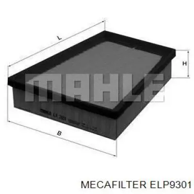 ELP9301 Mecafilter Воздушный фильтр двигателя